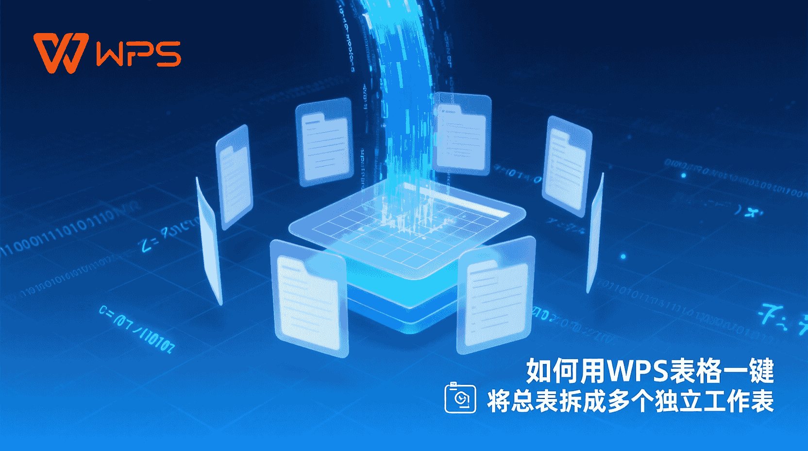 WPS表格一键拆分多个工作表, 如何批量拆分工作表, WPS工作表拆分规则设置, WPS拆分后工作表命名乱码怎么办, WPS表格是否支持按列拆分, 大批量数据拆分最佳实践, WPS与Excel拆分功能对比